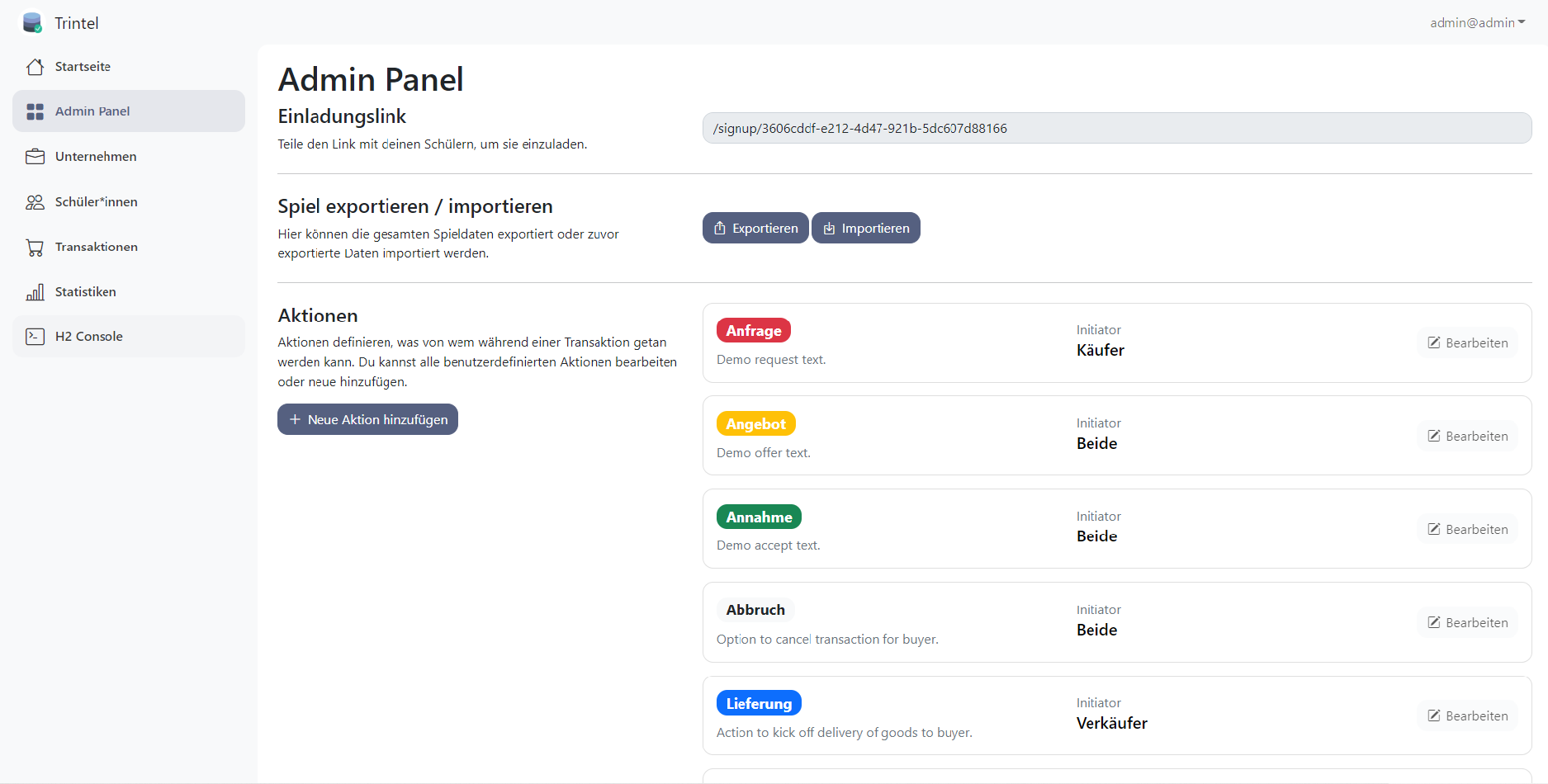 trintel Adminpanel Image